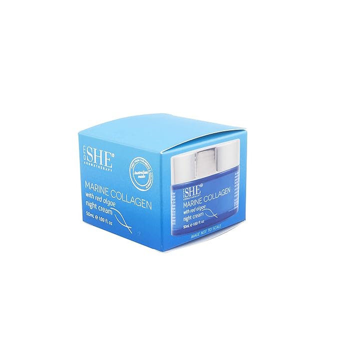 Om She Aromatherapy Marine Collagen with Red Algae Night Cream