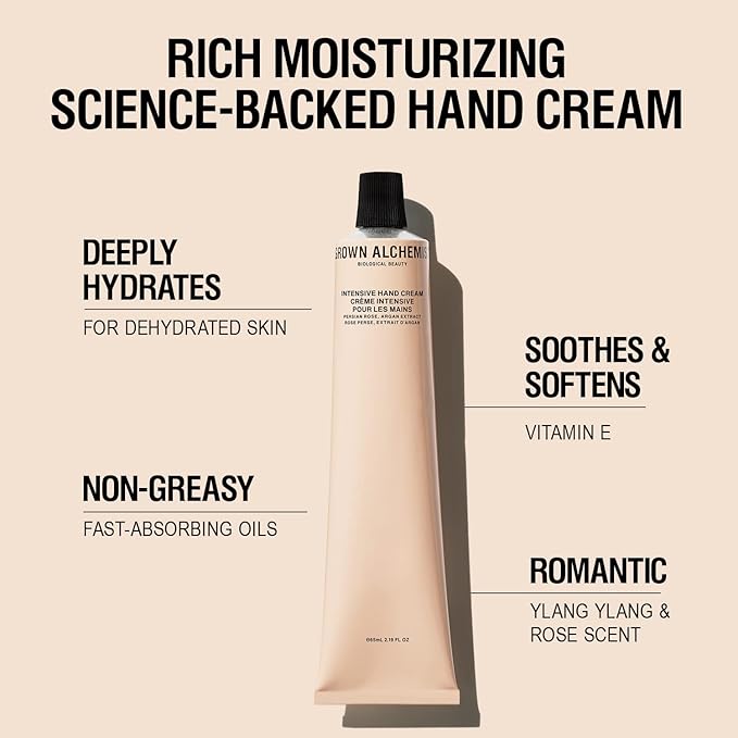 Grown Alchemist Hand and Body Intensive Kit. Intensive Hand Cream and Intensive Body Cream Duo Kit for Dry Skin Types.