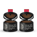 Root Touch Up Powder for Dark Red Hair by Style Edit | Mineral Infused Binding Hairline Powder Cover Grays - 2 Pack