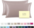 Silk Pillowcase for Hair and Skin,Soft,Breathable and Sliky 100% Queen Silk Pillow Case Set of 2,Both Sides Natural Mulberry Silk Pillowcases with Hidden Zipper(Queen Size 20"X 30",2pcs)