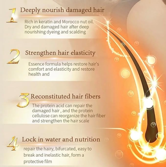 augeas Argan Oil Extra Moisturizing Smooth Hair Mask 15mL/pack (10 packs) Keeps hair Color Last Longer Up to 6 Weeks (Traveling, Single Use, First Time Test Trying Convenience Packages)