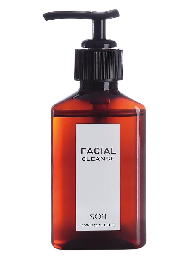 Facial Cleanse, Foaming Face Wash, Exfoliating and Hydrating Deep Skin Cleanser for Sensitive Skin