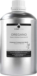 VINEVIDA Oregano Essential Oil - Gallon Oregano Oil Undiluted - Bulk Gallon Essential Oil for Soap Making Safe for Skin - DIY Candle Scents for Candlemaking Scents - 8 lbs Oregano Oil