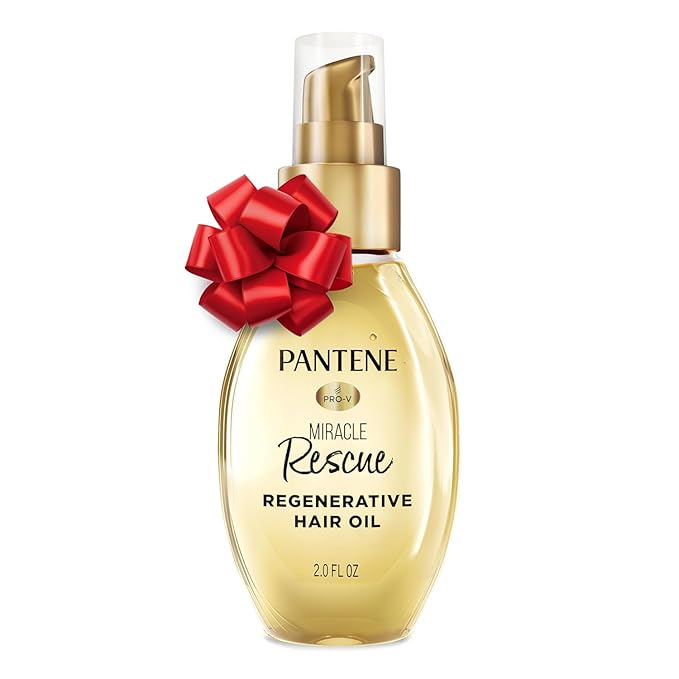 Pantene Miracle Rescue Regenerative Hair Oil - 2.0 FL Oz - Deep Repair Treatment for Dry & Damaged Hair