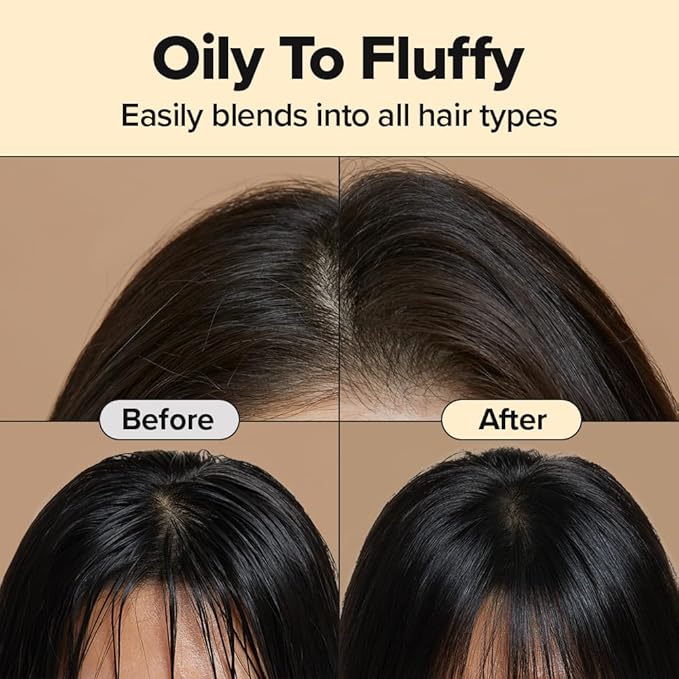 I DEW CARE Biotin Clarifying Dry Shampoo - Tap Secret Dark Original & Dark Brown Duo set | Strengthening & Volumizing, Powder Type, Refillable, Travel size, Brunette, Beauty Gift Sets, 0.29 Oz * 2ea