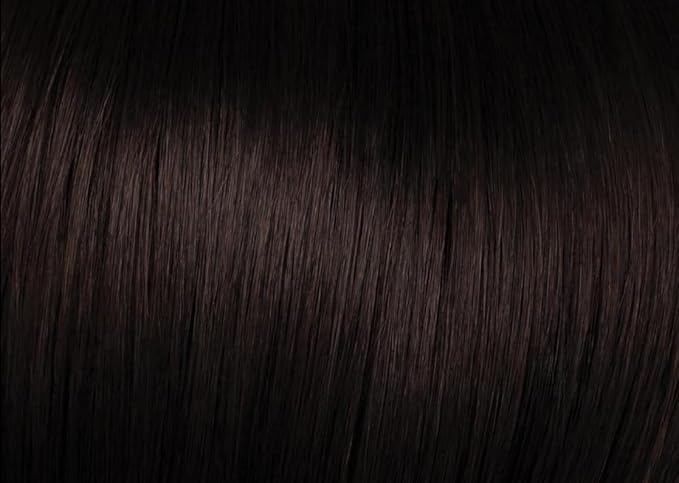 Hairuwear Hairdo Trendy Fringe and Bun Hairpiece With Fashionable Bangs and Side Piece, R4 Midnight Brown