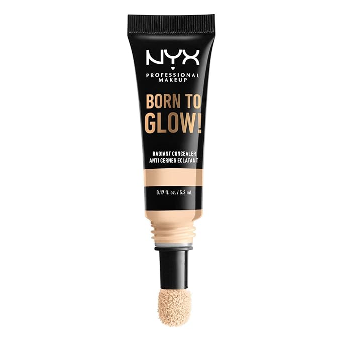 NYX PROFESSIONAL MAKEUP Born To Glow Radiant Concealer, Medium Coverage - Pale