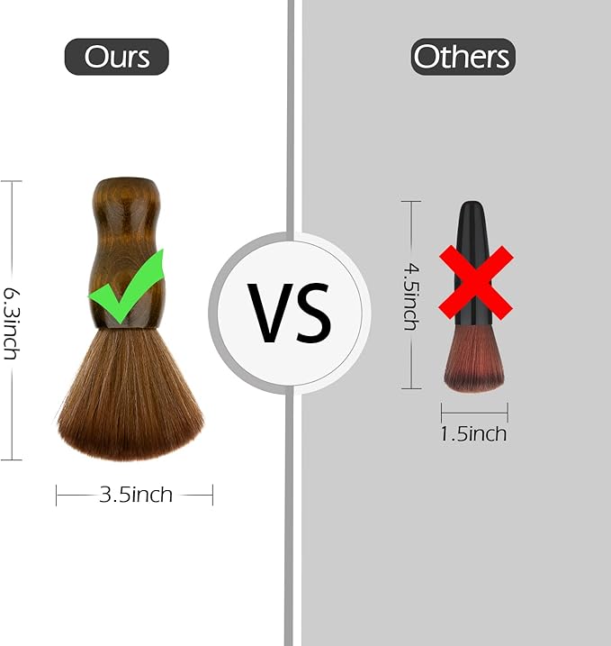 Himart Hair Cutting Barber Cape 2 Pack Professional Haircut Salon Cape for Men Women Children with Neck Duster Brush