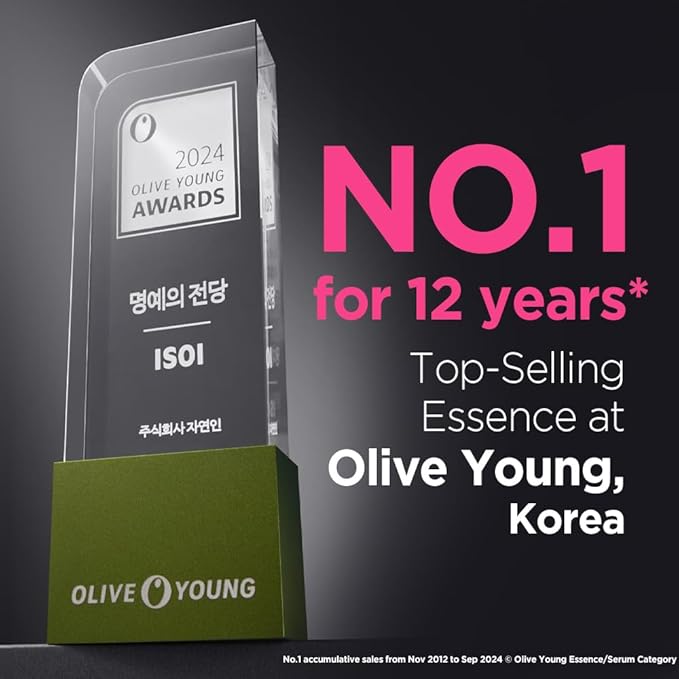 ISOI Blemish Care Up Serum for Face, Vegan Hydrating Serum for Smooth & Glass Skin Effect, Skin Barrier & Moisture Balance for Women, Korean Skin Care (0.85 fl. oz, 25ml)