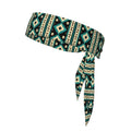 Boys Girls Tribal Navajo Aztec Geometric Ethnic Pattern Sports Sweatband Multi Style Beauty Skinny Hair Band Headdress for Yoga Travel Spa