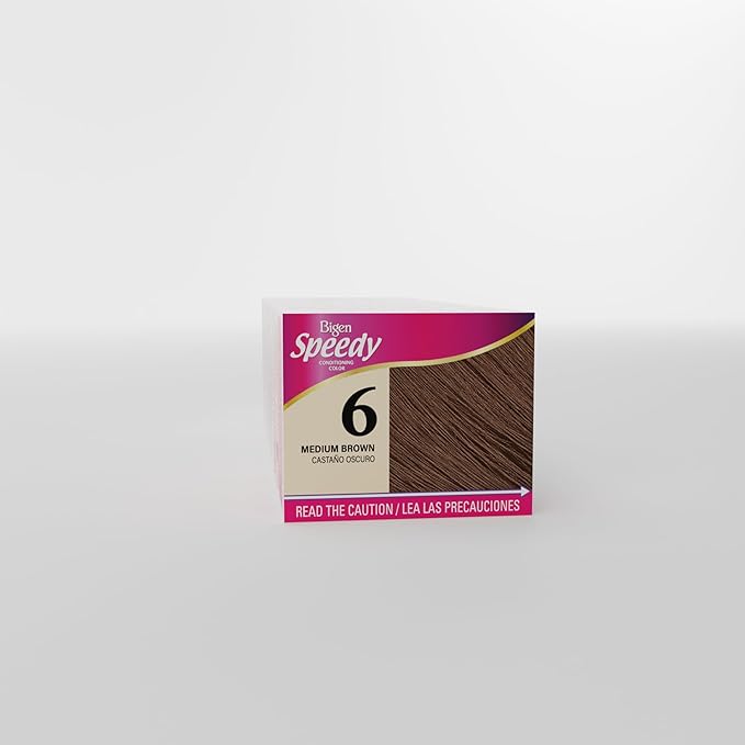 Bigen Speedy Conditioning Color Refill: 6 Medium Brown - 3 Pack