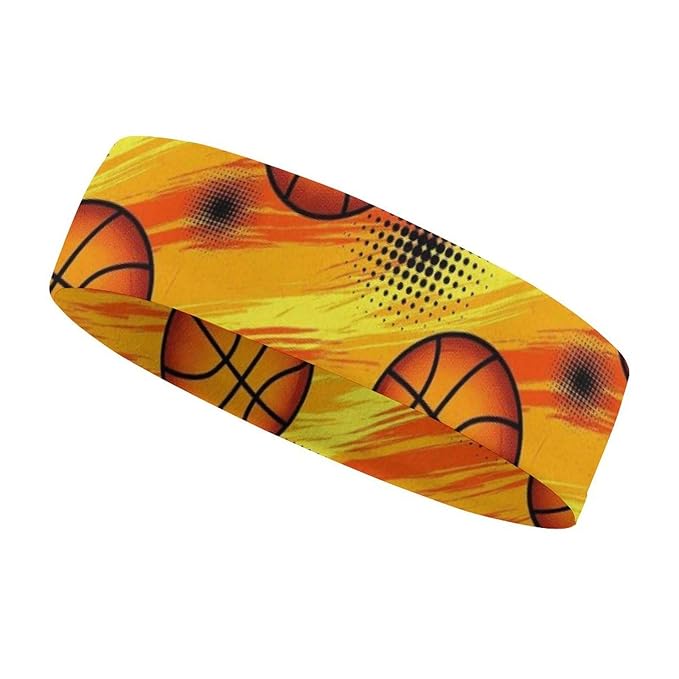 Headband Bandana Non Slip Cool Basketball Sports Sweatband for Men & Women