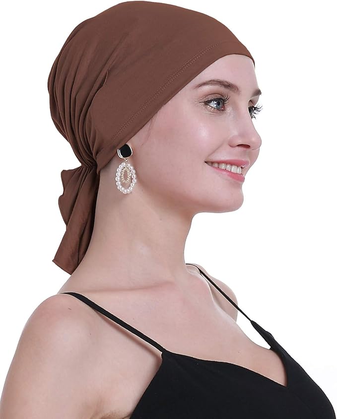 osvyo Chemo Headscarf for Women Hair Loss - Cancer Slip On Headwear Turbans Sealed Packaging