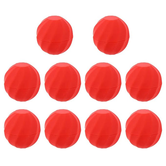 FRCOLOR Lip Balm Tubes Jar Lip Gloss 10Pcs Empty Lip Lip Balm Bottles Filling Lipstick Box Empty Lip Balm Sphere Containers Balm Sphere Containers Lip Balm Tube Refillable Lip Balm Containers