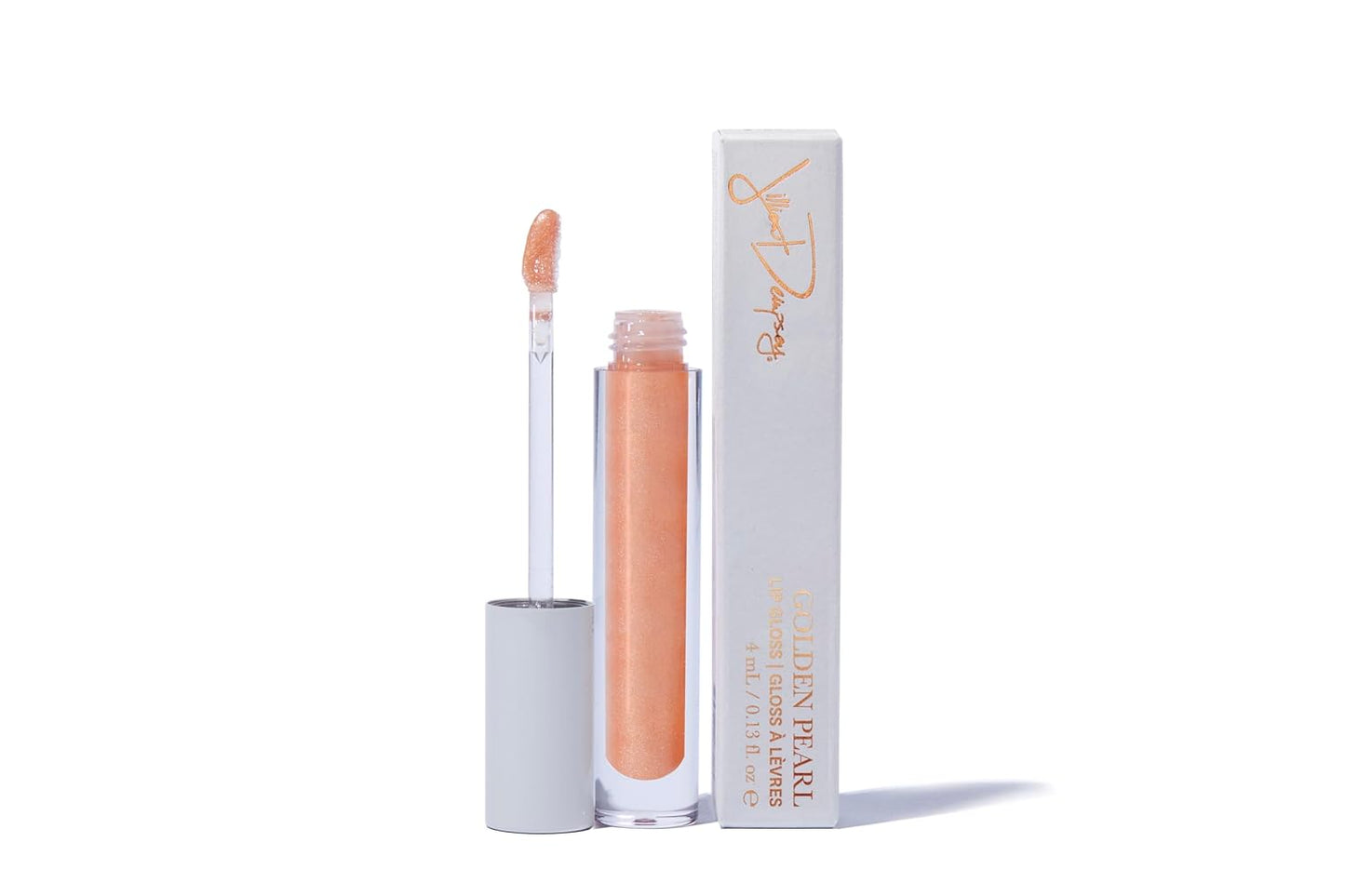 Jillian Dempsey Lip Gloss: Enhance, Hydrate & Smooth Lips with Firming & Plumping Benefits, Vegan, 12ml | Golden Pearl