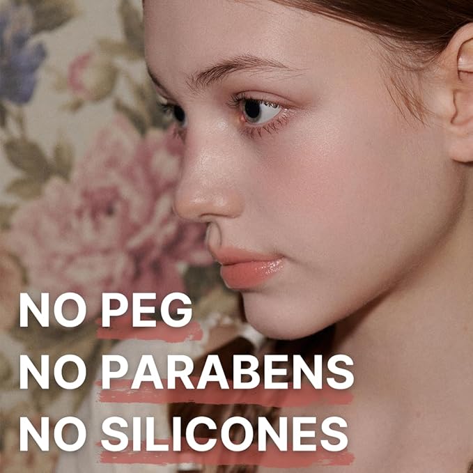 AOU GLOWY TINT BALM Tinted Lip Balm with Natural Gloss Instant Hydration for Chapped Lips 0.12Oz (06 Peanut Balm)