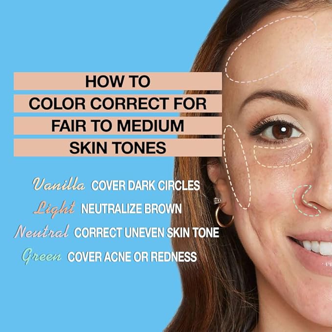 Kaely PROFESSIONAL MAKEUP Correcting Concealer Stick,Medium Coverage Concealer Crayon,under Eye Brightener Concealer for Dark Circles,corrector de ojeras,Lightweight,Vegan,08 NEUTRAL