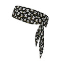Men's Women Leaves Flowers Cartoon Koala Sports Sweatband Multipurpose Novelty Head Ribbon Headdress for Yoga Athletic Spa