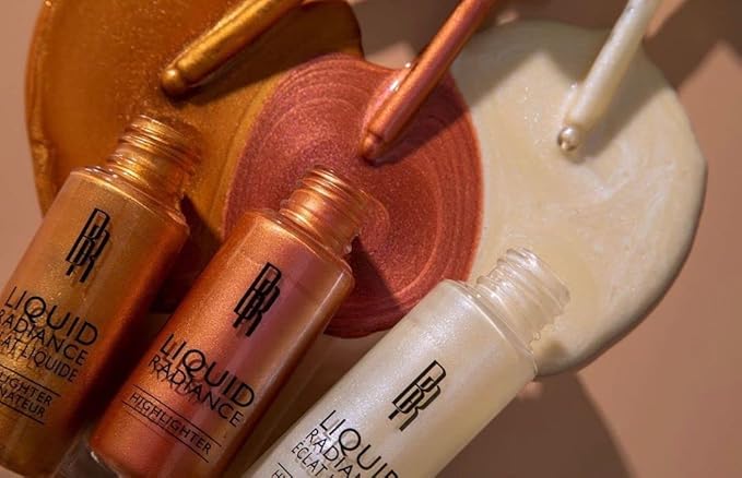 Black Radiance Liquid Radiance Highlighter, Gold Dust, 1 Ounce (Pack of 2)