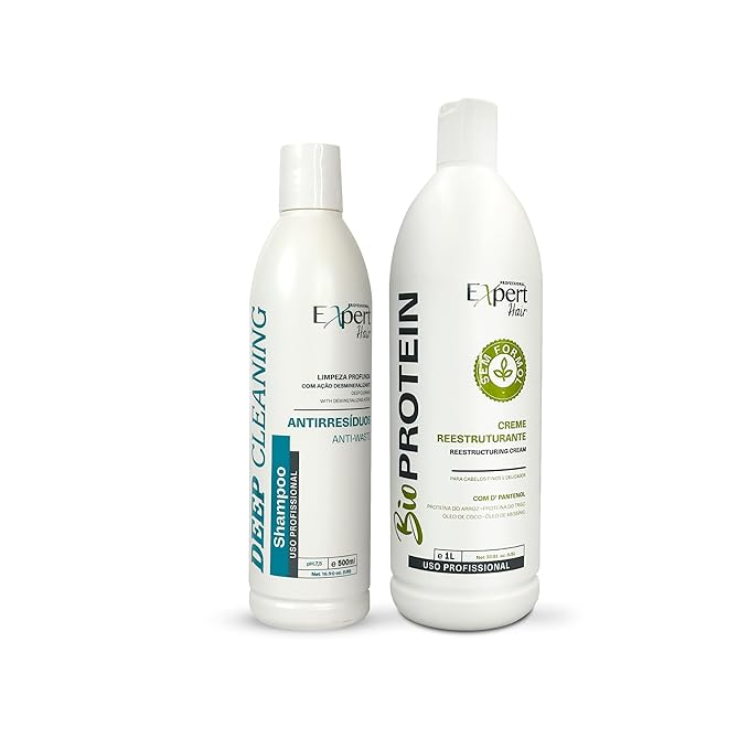 Expert Hair Kit: Deep Cleansing Shampoo & Bio Protein Restructuring Cream