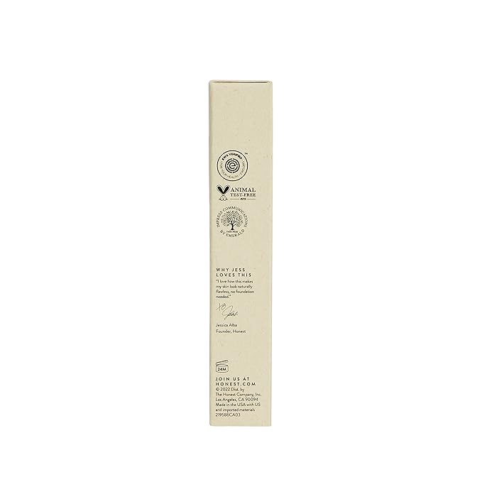 Honest Beauty Fresh Flex Concealer with Niacinamide + Vitamin E + Hyaluronic Acid | Vegan + Cruelty free | Beige, 0.17 fl oz