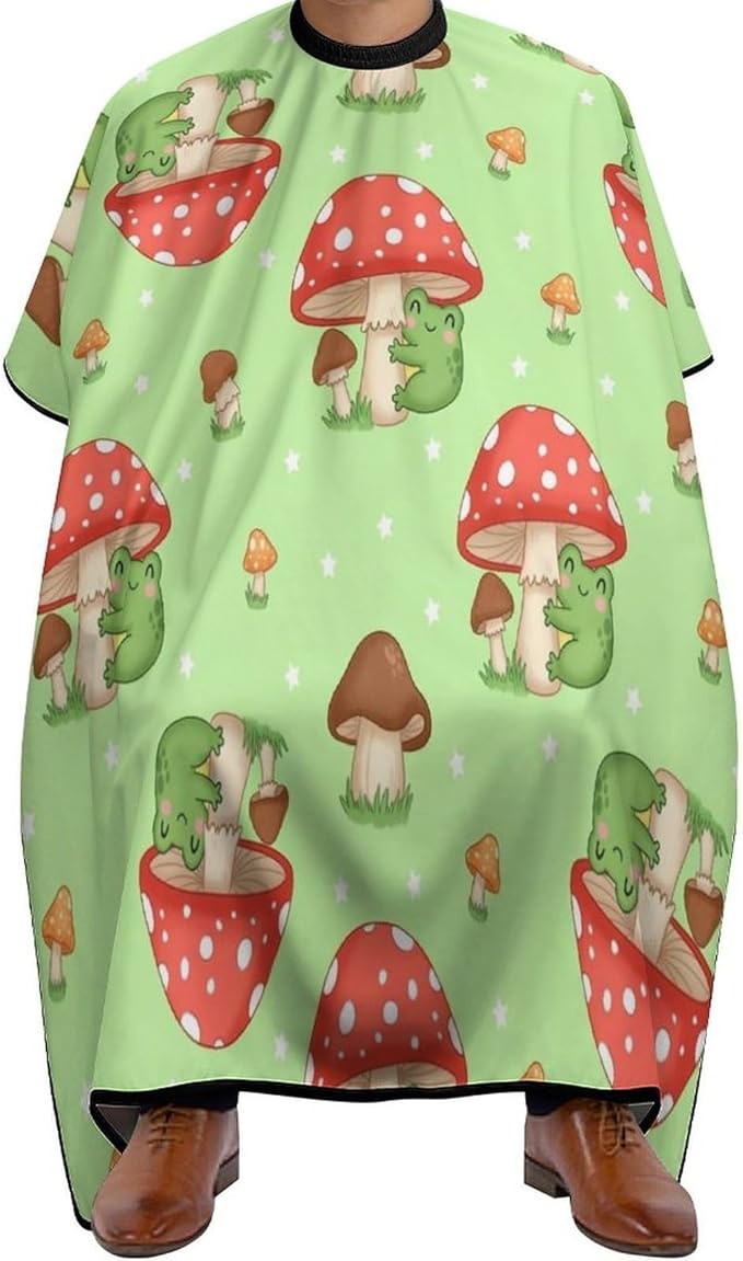Hairdresser Cape with Neck Clasp for Coloring/Perming/Styling