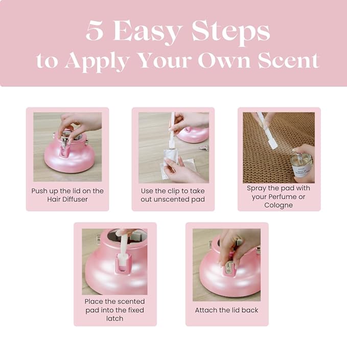 Universal Hair Diffuser “Super Sturdy” 1.7 Inch to 2.6 Inch for Natural Curly and Wavy Hair, Hair Dryer Attachment (Lavender 2 Aroma Upgrade)