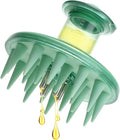 Scalp Massager Applicator Comb Silicone Hair Oil & Serum Brush for Even Distribution – No Mess, Easy-to-Use Scalp Treatment Tool for All Hair Types