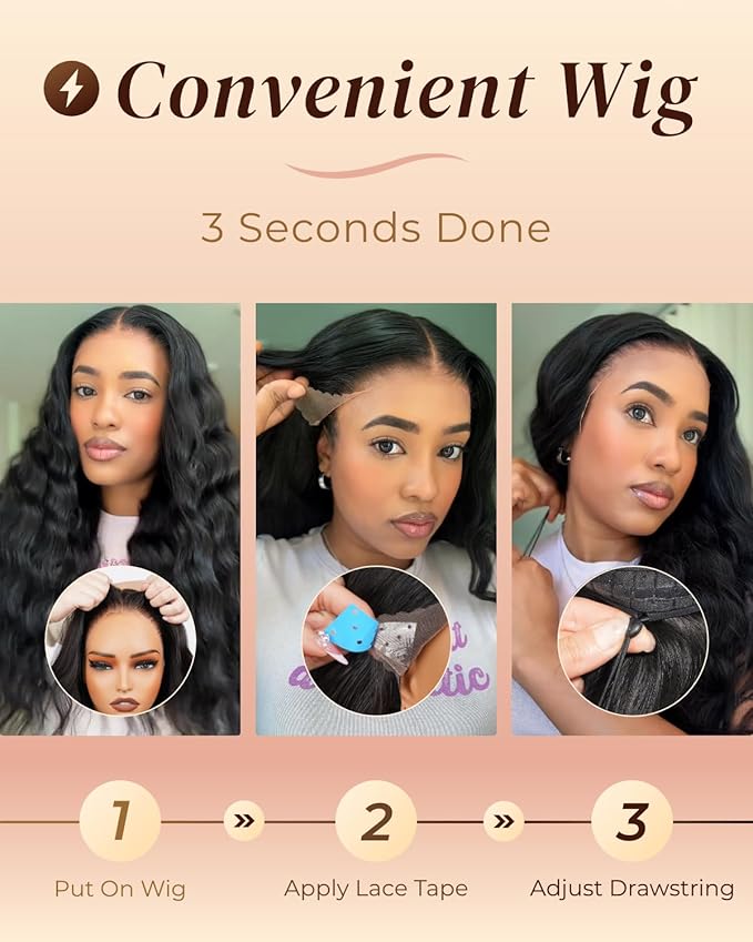 Arabella 13x6 Deep Curly Human Hair Wig 210% Density Curly Wigs Human Hair 100% Glueless Lace Front Wig 12a Pre Plucked Bleached Pre-Cut Wigs (26inch,13x6 deep curly wig)