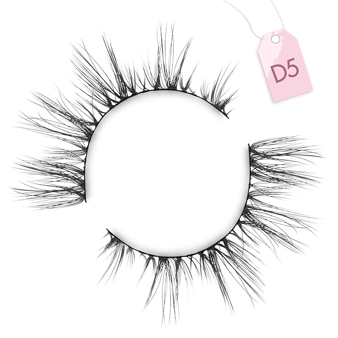 Onlyall Cat Eye Lashes Natural Lashes False Eyelashes Fox Eye Lashes False Lashes 7 Pairs D5