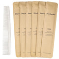 Hair Combs Bulk, Disposable Wheat Straw Combs Individually Wrapped Combs for Hotel, Travel, Airbnb, Charity, Church, Homeless (Pack of 200)
