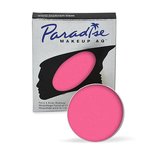Mehron Makeup Paradise Makeup AQ Refill Size | Stage & Screen, Face & Body Painting, Cosplay, and Halloween | Water Activated Face Paint, Body Paint, Cosplay Makeup .25 oz (7 ml) (LIGHT PINK)