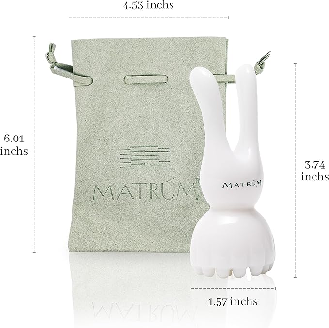 Bunny Gua Sha Tool for Face — Jawline & Facial Contour Lifting, Face Massage Tool, Lightweight, Warm，Smooth and Unbreakable， Scalp Gua Sha