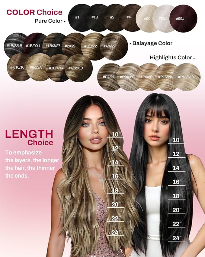 Moresoo Clip in Hair Extensions Real Human Hair Black 5pcs 80g Remy Straight Invisible Lace Double Weft Jet Black Human Hair Clip in Extensions #1 20inch