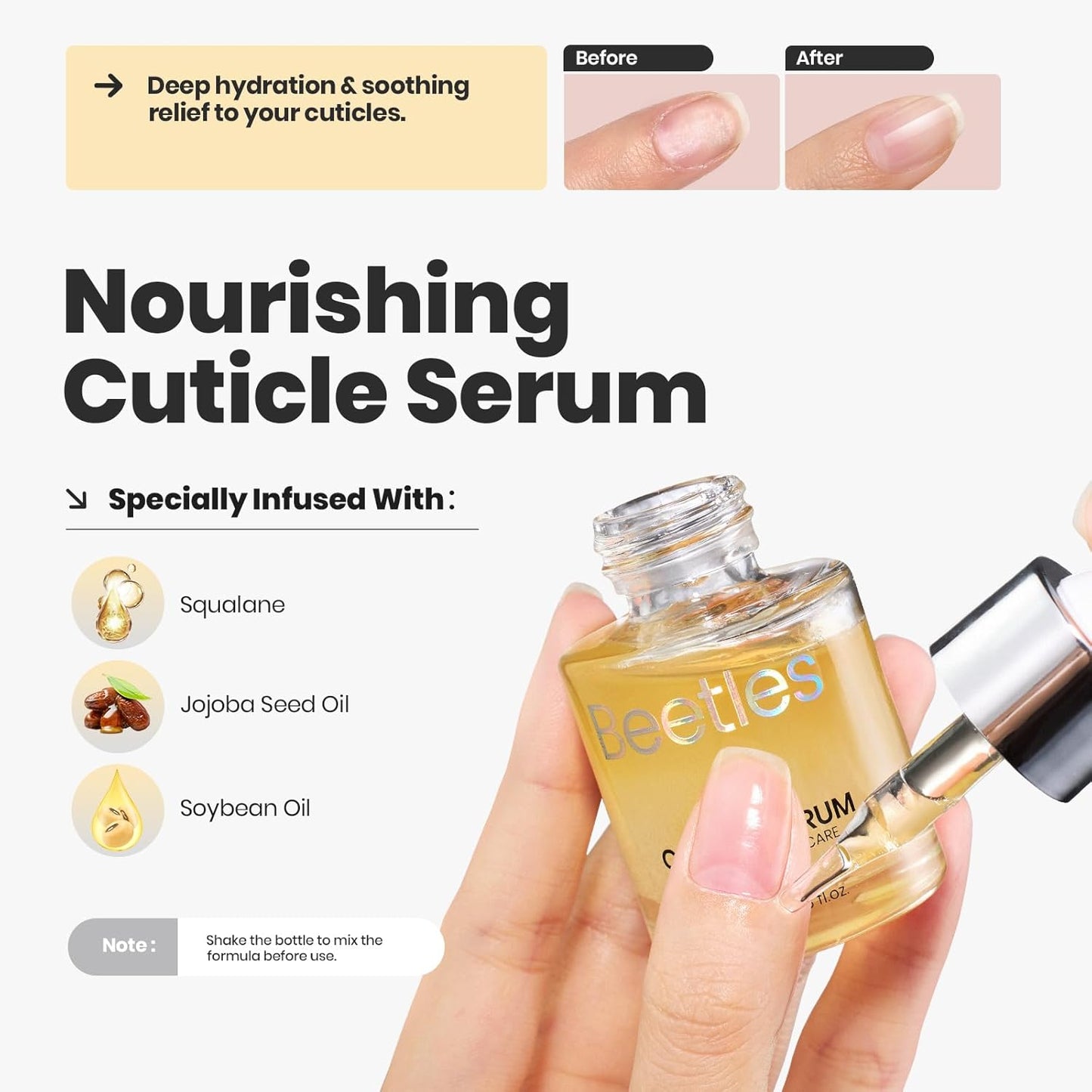 Beetles Green Nail Polish Set, 7 Pcs 5 Colors Light Green Blue Fingernail Polish, Cuticle Oil with 2IN1 Base&Top Coat Long Lasting Quick Dry Nail Polish Gfit Sets For Women