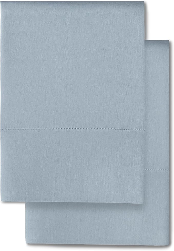 Cozy Earth Standard Pillowcases Set of 2 - Made of 100% Viscose from Bamboo, Ultra-Soft & Luxury, Woven from Naturally Breathable & Lightweight Fabric - Shore