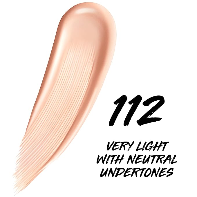 Maybelline Super Stay Up to 24HR Skin Tint, Radiant Light-to-Medium Coverage Foundation, Makeup Infused With Vitamin C, 112, 1 Count
