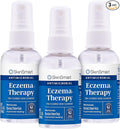 SkinSmart Antimicrobial Eczema Therapy with Hypochlorous Acid, Safely Removes Bacteria so Skin Can Heal, for Adults, Kids and Seniors, Travel Size 2 Ounce Clear Spray (Pack of 3)