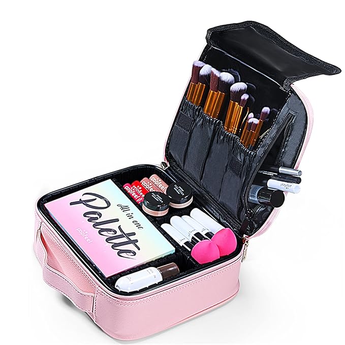 All-in-one Makeup Set Holiday Gift | Full Makeup Kit for Women Essential Starter Bundle Include Eyeshadow Palette Lipstick Blush Cream Concealer Face Powder Eyeliner Mascara Lipgloss Brush