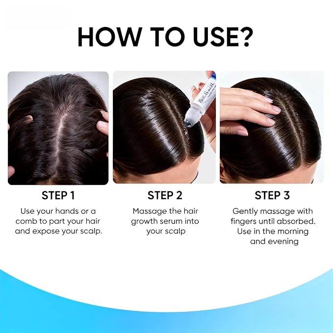 Advanced hair regeneration, rosemary hair growth essence, hair growth essence ball, improve hair density, reduce hair loss, no washing and no greasy