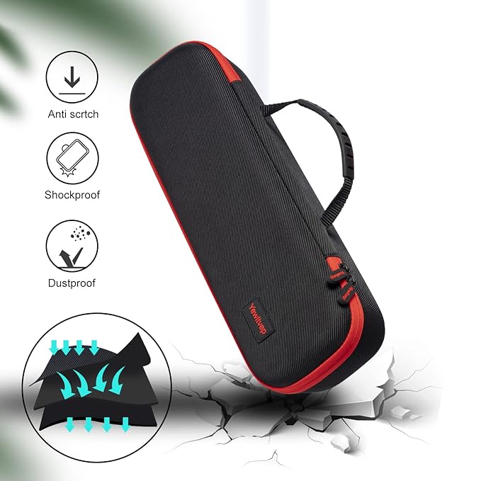 Yewltvep Case for One-Step Volumizer Plus 2.0, Hard Travel Case Fits for One-Step Volumizer Plus, Hair Dryer and Styler Hot Air Brush Storage Organizer, Carrying Box for Hair Dryer Brush(Box Only)