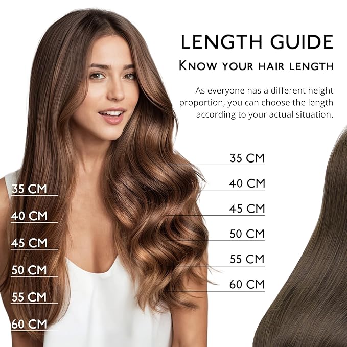 WENNALIFE Clip in Hair Extensions Real Human Hair, 14 Inch 120g 7pcs Dark Brown Hair Extensions Clip In Human Hair Remy Hair Double Weft