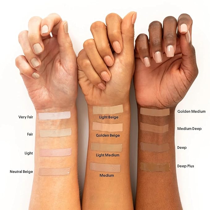 Winky Lux Peeper Perfect Under Eye Concealer, Makeup & Eye Brightener, Full Coverage Concealer for Dark Circles, Color Corrector & Eye Primer, With Collagen, Hyaluronic Acid & Vitamin E (Medium)