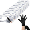 Disposable Gloves Large, Nitrile and Vinyl Blend Latex Free Gloves, 4 Mil,1000 Pc. Food Grade Glove for Cleaning, Food Prep, Hair Dye, Tattoo, Black