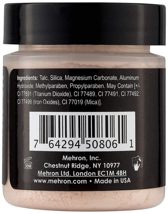 Mehron Ultrafine Setting Powder - Soft Beige 1 oz.