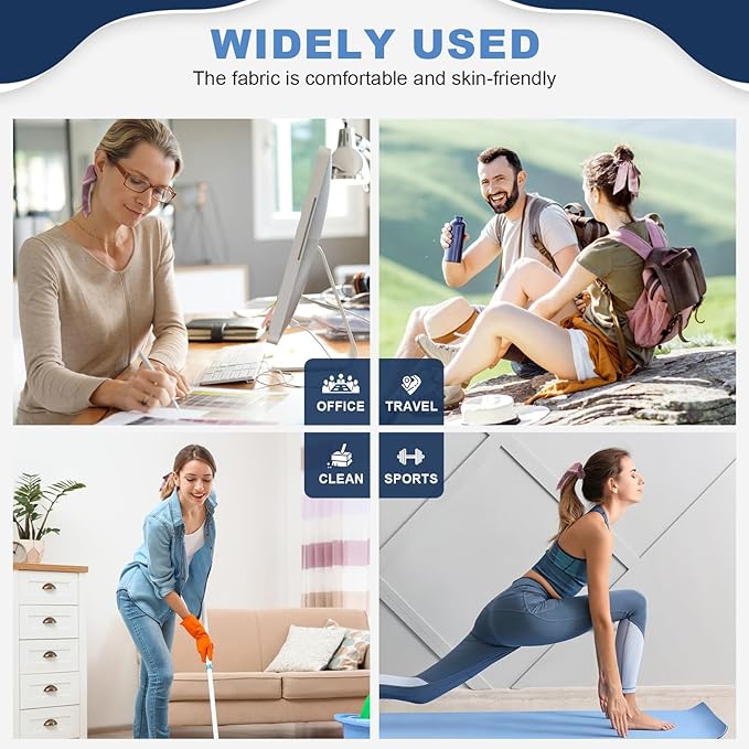 1 Piece Silk Bow Scrunchies for Hair-100% Pure Mulberry 22 Momme Silk Hair Tie, Elastic Ponytail Holder, Elegant Soft Bow Hair Ties Band for Women Hair Care, Multiple Colours (PINK)