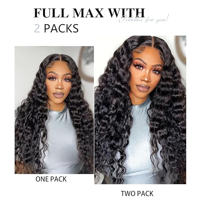 2 Pack 240g Curly Clip in Hair Extensions Real Human Hair 16 Pcs Seamless Clip ins for Women Full Head with PU Skin Weft 15A Remy Human Hair 14inch Natural Black