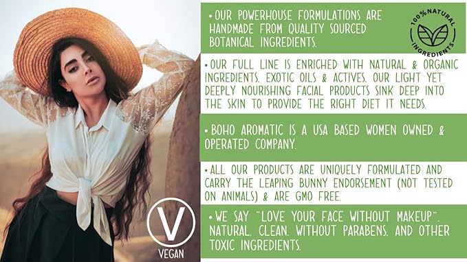 Facial Skincare Kit, Natural Skin Care Gift Set, Facial Cleanser, Vitamin C Cream, Rose Eye Cream, Lavender Mist, Dry Brush for Face, Facial Giftset for Women, Birthday Gifts for Women