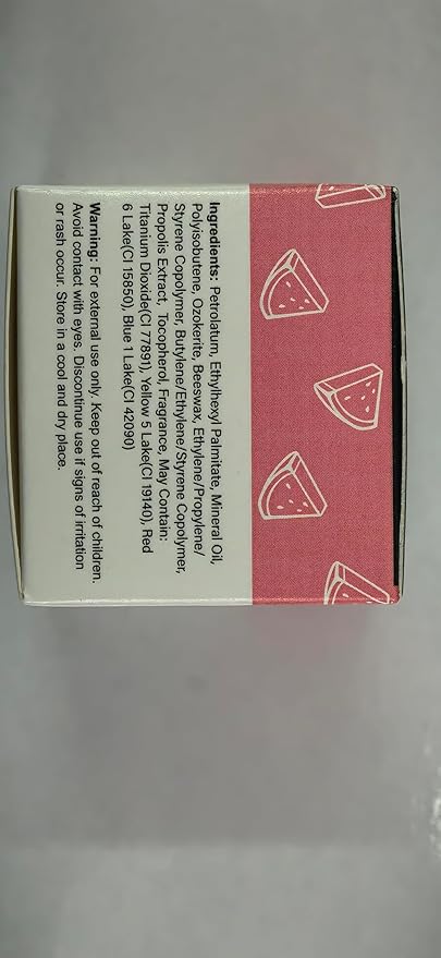 3 PCS Bee Lip Balm Honey Pot, Honey & Strawberry & Watermelon Lip Mask Overnight Moisturizing Lip Sleep Mask with Stick Hydrating & Prevention Dry and Cracked Lip Scrubs Exfoliator