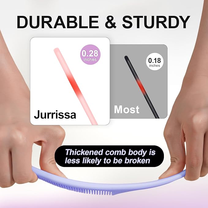 Rat Tail Combs for Parting,Fine Tooth Teasing Comb-Heat Resistant Anti Static Parting Combs for Braiding,Root Teasing-Styling Combs Set for Women,Suit for Wet Dry Hair((Pink&Purple)